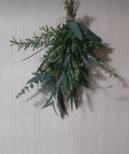 ハーブ花束、癒し